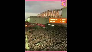 In support of Cristiano Ronaldo, during the match, fans sing "You'll Never Walk Alone".