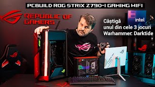 Am încercat Warhammer: Darktide pe un #PCbuild mini-ITX ROG Strix Z790-I Gaming