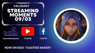 Stream Highlights: The best gaming moments caught on stream. 09/03 #valorant #gaming #riotgames