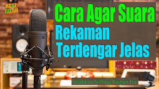 Cara Mengatur Mic External Pada PC (Komputer) Agar Terdengar Jernih