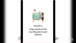 World Television day November 21st Presentation by Arya