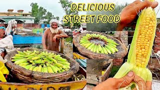 10/- Rs PEOPLE LOVE IT 😍 HARDWORKER YOUNG BOYS | PUNJAB FOOD STREET - MASALA CHALLI IN PK