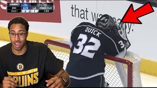 RIDICULOUS NHL 0 IQ MOMENTS! Reaction