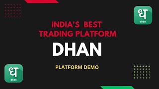 Dhan Platform Demo in Telugu | Dhan trading platform features in Telugu @DhanHQ