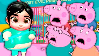 PEPPA PIG ESCAPE PRINCESS VANELLOPE PRISON IN ROBLOX