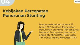 Overview - Modul 2: Percepatan Penurunan Stunting