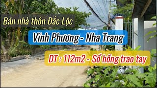 Bán nhà thôn Đắc Lộc - Vĩnh Phương