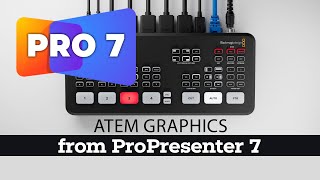 Graphics to the ATEM Mini with ProPresenter 7 | Chroma, Key/ Fill over HDMI