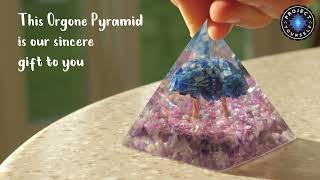 LIMITED PROMO: Nourishing Tree Of Life Orgone Pyramid