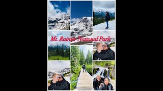 One Day Hiking Adventure in Mount Rainier National Park | American-Filipino Couple🇺🇸🇵🇭