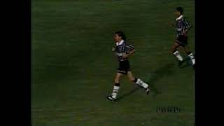 Santos x Corinthians Jogo Completo 1º  jogo - 1º Tempo - final da Copa Bandeirantes 1994