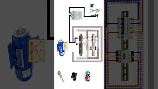 Starter Connection with Auto Manual Selector Switch Selector Switch Two Wire Sensor Conection