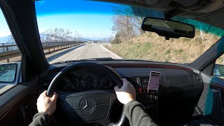 1995 Mercedes Benz C200 - POV Review (Binaural Audio)