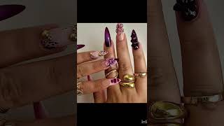 beautiful nail art design 👌❤️#glambeautybymoumita #youtubeshorts #nailart #shorts #subscribe  pls ❤️