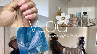 VLOG -simple life diaries, pep & jet home haul, new nails, move in with me | Neilwe K | SA Youtuber