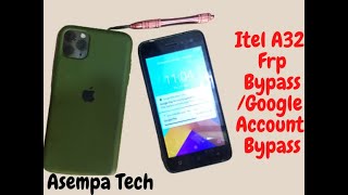 Itel A32 Frp Bypass | Google account bypass