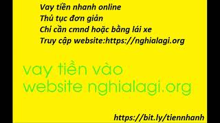 Vay theo hóa đơn tiền điện - Nghialagi.org