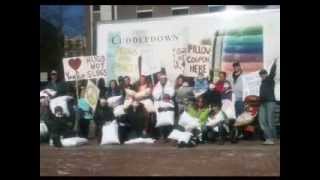 Cuddledown Participates in the 2013 Portland Pillow Fight!