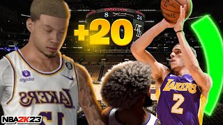 Three Point Shot ONLY Challenge! I POPPED OFF!! | NBA 2K23