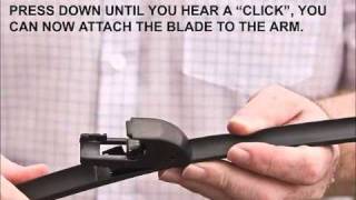 How to fit Adaptor 87R to Trupart Aero Wiper Blade