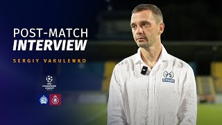 Sergey Vakulenko. We will correct our mistakes until the second leg