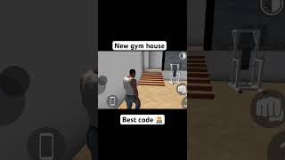 New Gym House Cheat Code | indian bike driving 3d #indianbikesdriving3d #gta #shortsviral #shorts