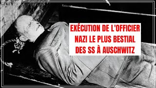 La MORT3 du plus sadique N4ZI dans le camp de concentration d'Auschwitz