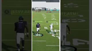 Lamar Jackson Vs. Tyreek Hill! 😱😱 #shorts