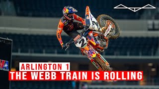 Cooper Webb has taken over | 2021 Arlington 1 SX