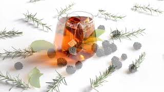 Tea and Berries, Herbs and Species by Tea Blossoms