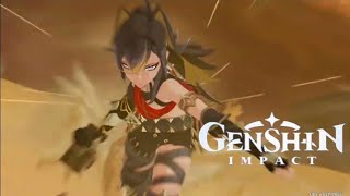 Dehya Versus The Eremites Cutscene | Rescuing Isak's Grandpa In Desert | Genshin Impact