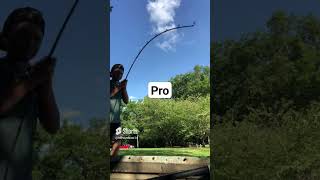 Noob Vs  Pro fishing! @MPoutdoors14 #entertainment #bassfishing