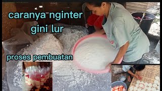 Usaha desa‼️Proses dan cara pembuatan rengginang singkong/ampyang singkong Hidupdidesa