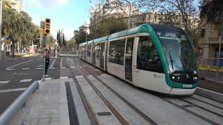 Tramvia de Barcelona. Estrena del nou tram T4 de Glòries fins Verdaguer