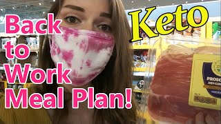 KETO: Back to Work Meal Plan! (Teacher Edition: Quick and Easy!)