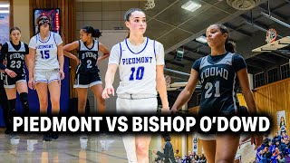 Piedmont vs Bishop O'Dowd | Piedmont Takes Care of Crosstown Rival | Natalia Martinez Drops 41