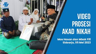 Akad Nikah Mas Hasan dan Mbak Fifi | Ijab Qobulnya Bikin Merinding