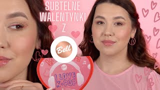 💗 Walentynki z BELL || I love K-POP 💖 || nowa kolekcja to HIT? 😍 Makijaż jedną Marką 💞