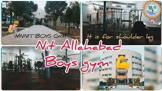 #MNNIT Allahabad Gym 💪 | #NIT Allahabad gym tour🔥🔥| #NITAllahabad Gym Life | #NITGYM | #NITIANSGym 😎