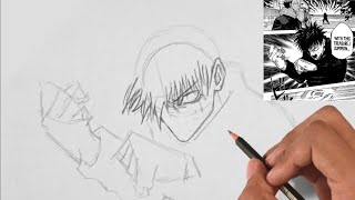 How to draw Megumi Summon Mahoraga to Fight Sukuna - Jujutsu Kaisen