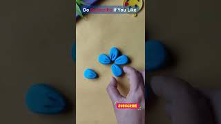 Flower Keychain By Clay 🌻🌻🌻 | #shortsvideo #clayart #keychain #craft #easy