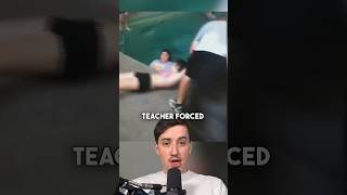 THIS TEACHER FORCED A FEMALE STUDENT INTO THE POOL! #Shorts