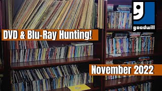 Goodwill DVDs & Blu-rays! (November 2022)