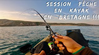 Pêche en kayak à pédales, un poisson très présent & un autre absent !! 😍