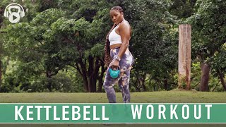 8 Minute | KETTLEBELL WORKOUT CIRCUIT | (w/ Uduak)