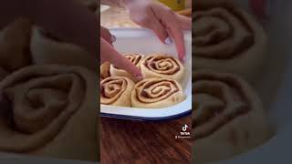 Homemade Cinnamon Rolls tiktok cozyteatok