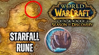 Starfall Rune Location for Druids | Season of Discovery Phase 4