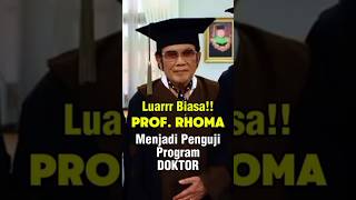 Luarr Biasa Profesor Rhoma Nyidang Doktor👍..Dulu Rhoma Juga Disidang