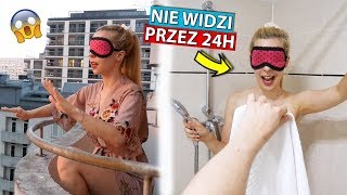 NIE WIDZI PRZEZ 24H 🤪 WYZWANIE The Friends