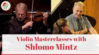 Violin Masterclasses with Shlomo Mintz